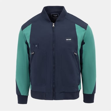 Chaqueta acolchada de hombre Firetrap en azul marino