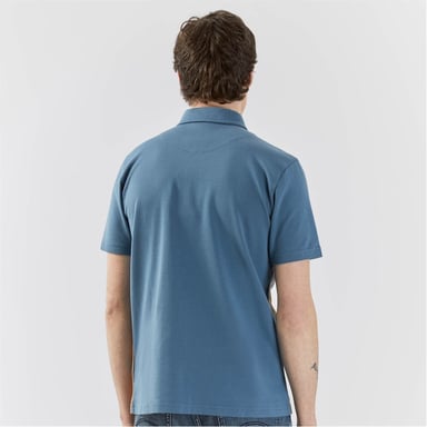 Pretty Green Camisa de manga corta para hombre Streatham de corte regular en naranja