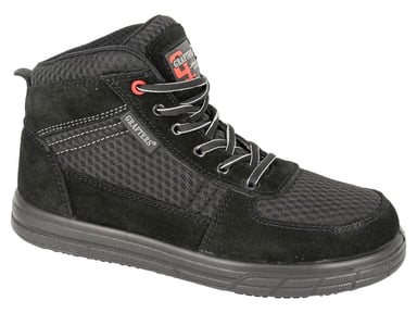 Grafters Terry Botas de seguridad para hombre Negras