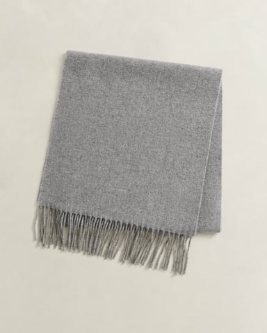 Gant Bufanda con detalle de logo en gris