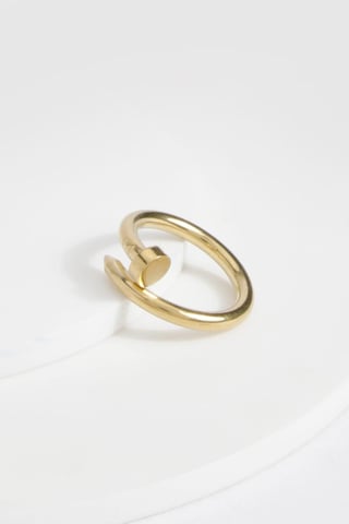 Anillo resistente al agua con detalle de tornillo