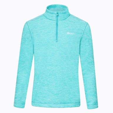 Regatta Forro polar infantil Hot Shot con cremallera de un cuarto (Turquesa)