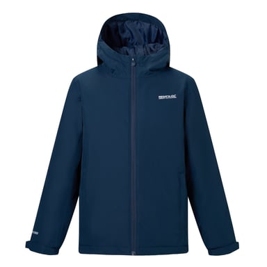 Regatta Chaqueta impermeable acolchada Hurdle para niños (azul marino)