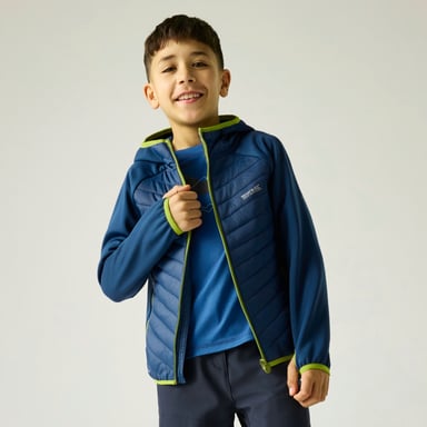 Regatta Chaqueta acolchada híbrida infantil Andreson (Azul Aviator)