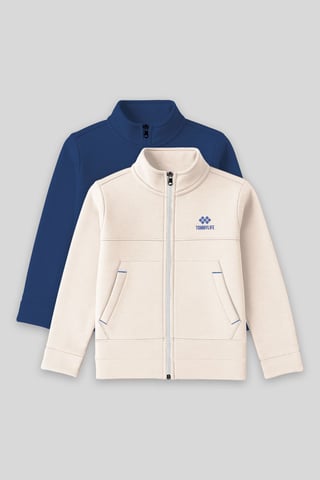 Sudadera juvenil con cuello de cremallera Tommy Life