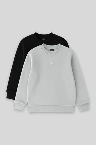 Sudadera juvenil de cuello redondo