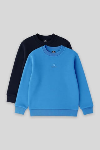 Sudadera juvenil de cuello redondo