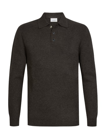 Jersey marrón de punto Profuomo