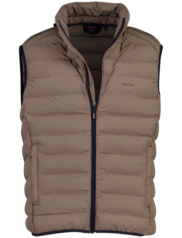 New Zealand chaqueta marrón de poliéster