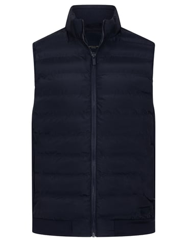 Cavallaro Napoli Chaleco acolchado de poliéster azul oscuro