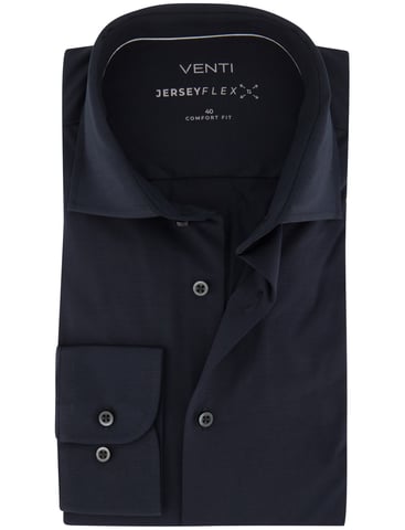 Venti Camisa negra estampada