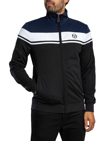 Sergio Tacchini Chamarra Deportiva Damarindo, Azul