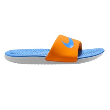 Nike Sandalias planas Kawa con una tira para niños (Orange Peel)