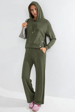 Conjunto coordinado de dos piezas para mujer
