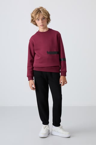 Pantalón de chándal de felpa para jóvenes