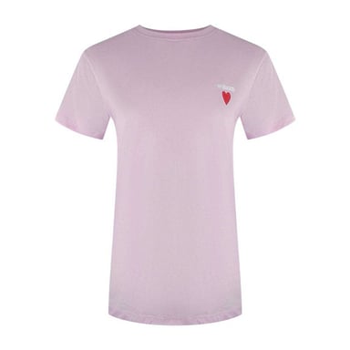 Love Moschino Camiseta de mujer con corazón Love (Rosa)