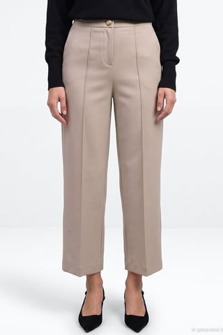 Pantalón de mujer de pierna recta