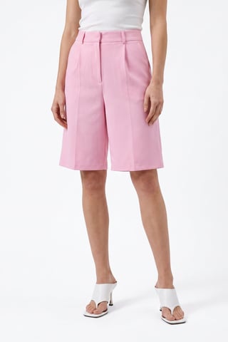 Pantalón corto sastre de tiro alto y pierna ancha
