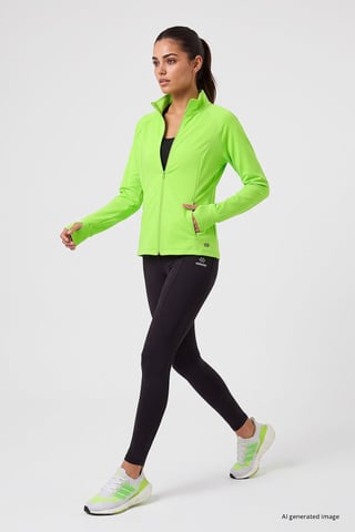 Sudadera de mujer con cuello de cremallera Tommy Life