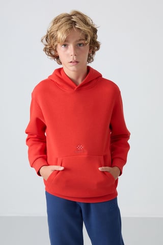 Tommy Life Sudadera juvenil con capucha y bolsillo