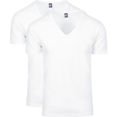 Alan Red pack de 2 camisetas NOV 5601 Blanco