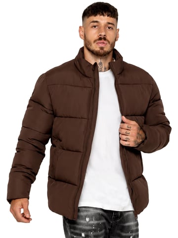 Kruze | Chaqueta acolchada de hombre con cuello chimenea