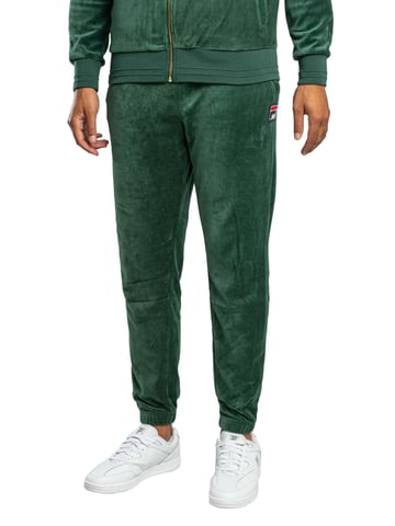 Fila Pantalones Deportivos Eddie Velour Bamboo Badge, Verde