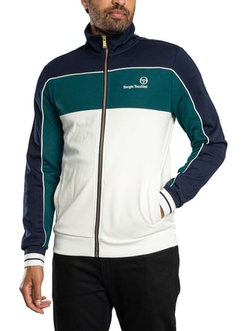 Sergio Tacchini Chaqueta Deportiva Spiga, Azul