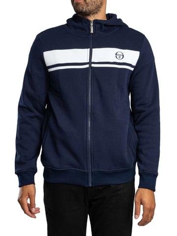 Sergio Tacchini Sudadera Con Capucha Y Cremallera Damarindo, Azul