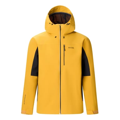 Regatta Chaqueta impermeable para hombre Birchdale II (Mustard Seed/Black)