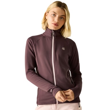 Dare 2B Lowline Core Stretch Capa intermedia de mujer con cremallera completa (Huckleberry)