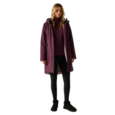 Regatta Chaqueta impermeable aislante para mujer Marrón (Higo/Lila empolvado)