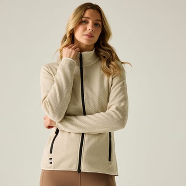 Regatta Chaqueta de forro polar para mujer Elzie (Light Vanilla/Moonbeam)