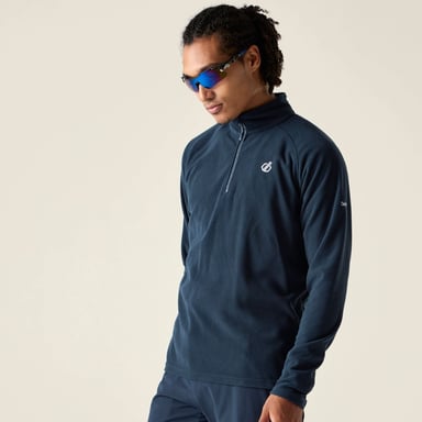 Dare 2B Top de forro polar para hombre Freethink II (Azul marino/Azul marino)