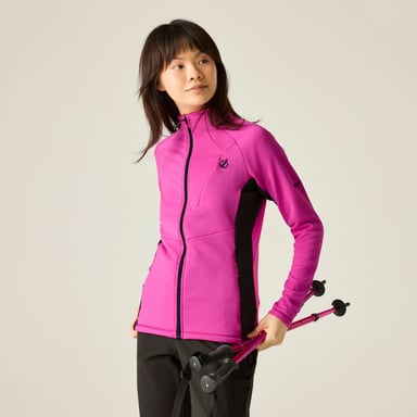 Dare 2B Chaqueta elástica Emerging III para mujer (rosa extremo)