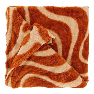 Unique Living manta Maud naranja flame 150x200cm