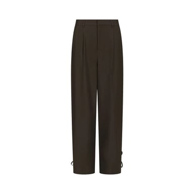 Neo Noir Isotta Structure Tie Pantalones 170430 676 Marrón oscuro