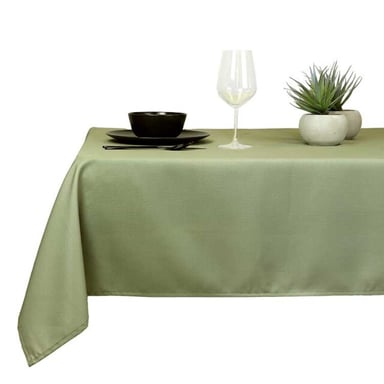 Unique Living mantel Levi verde té 150x250cm