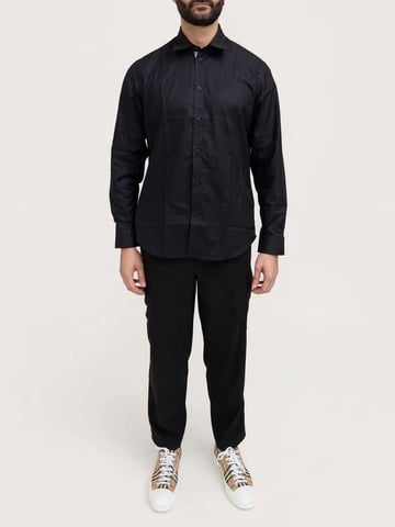 Burberry Camisa Negra