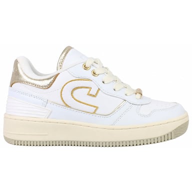 Cruyff Campo Low Zapatillas infantiles Blancas/Doradas