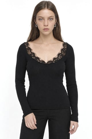 Blusa de algodón para mujer
