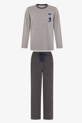 Penti Snow Glide conjunto de pijama de hombre de manga larga
