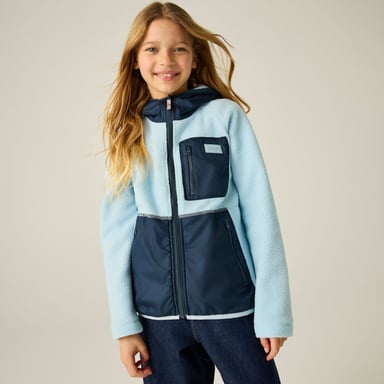 Regatta Chaqueta híbrida Munro para niños (Skyway/Navy)