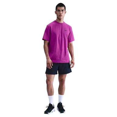 Nike Camiseta de manga corta Hyverse Swoosh para hombre (Vivid Viola Purple)