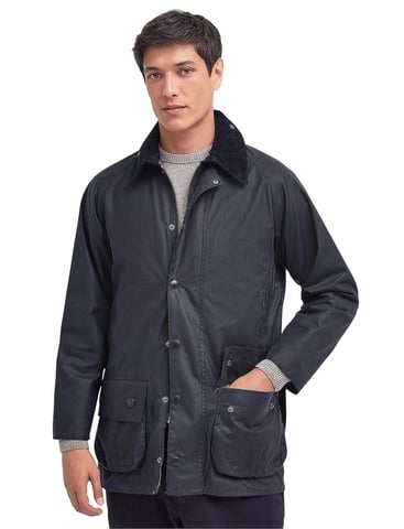 Barbour Beaufort chaqueta encerada azul oscuro