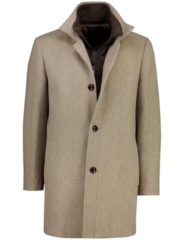 Scotland Blue abrigo camel