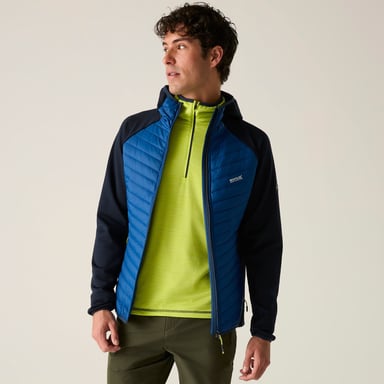 Regatta Chaqueta híbrida para hombre Andreson (azul Aviator/azul marino)