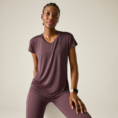 Dare 2B Camiseta deportiva para mujer Vigilant (Huckleberry)