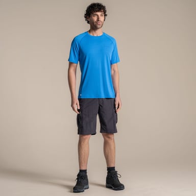Craghoppers Camiseta de hombre Nosilife (Azure Sky)
