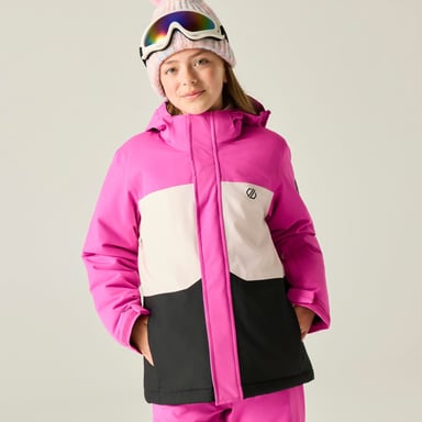 Dare 2B Chaqueta de esquí infantil Send It II (Extreme Pink)